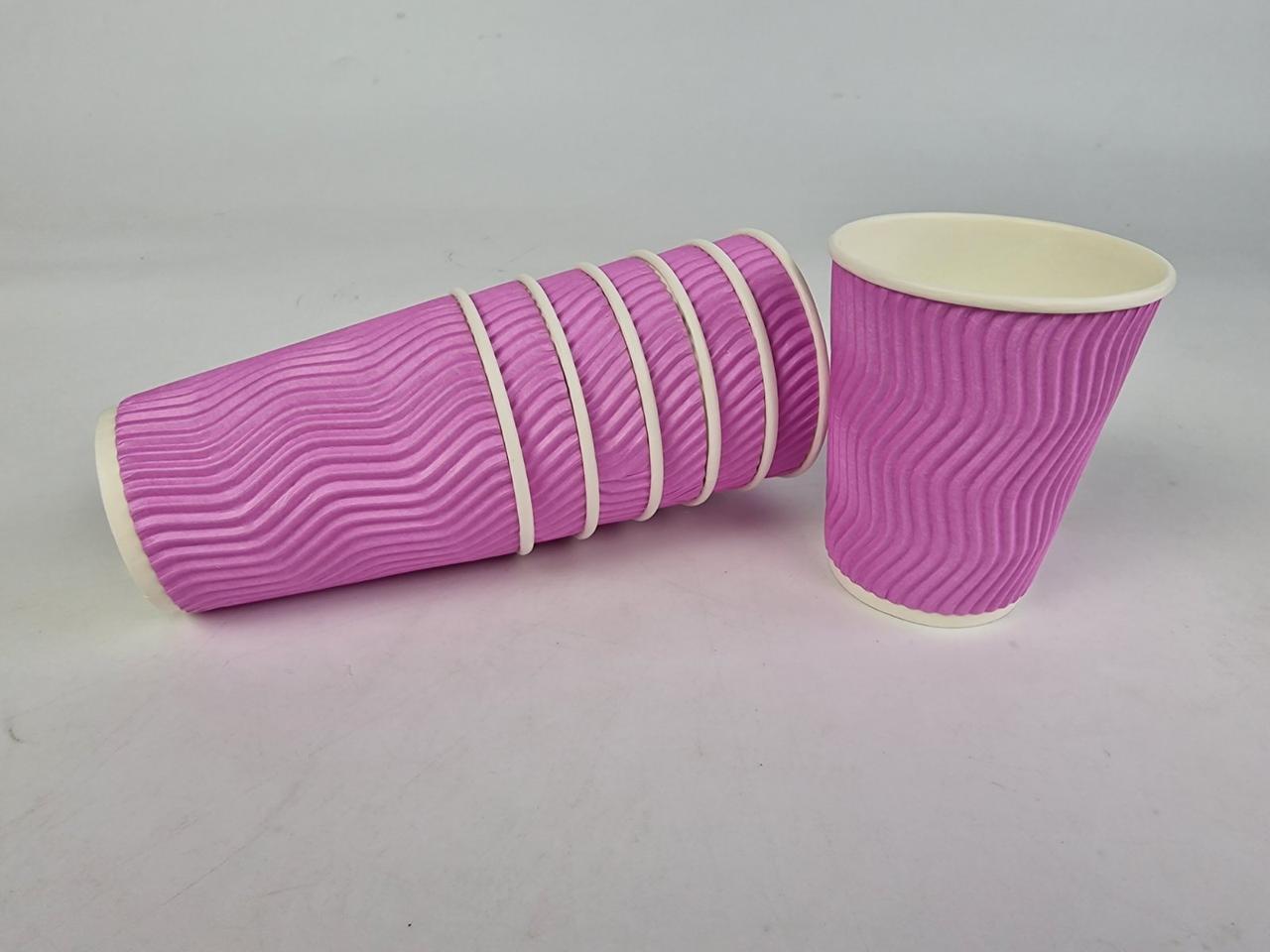 Стакан паперовий для кави та чаю 250 мл "ЛАВАДА" (20 шт.), фото 1