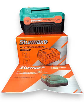 Акумуляторна батарея Li-Ion 20 В 4 A·год Sturmax CLM204B