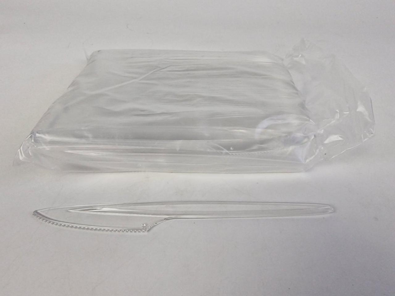 Ніж 180 мм прозорий Андрекс (100 шт), фото 1