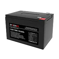 Акумуляторна батарея літій-залізо-фосфатна 12.8В 12Аг Cyclen 12.8V 12AH LiFePo4 от DOM-Energy