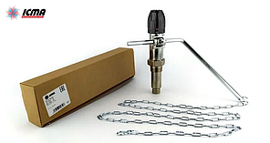 Регулятор тяги для твердопаливного котла Icma (Італія)