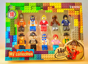 Фігурки Майнкрафт у стилі Лего 10 штук