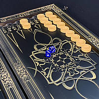 Нарди дерев'яні ручної роботи 48х24 см патріотичні подарункові, фото 10