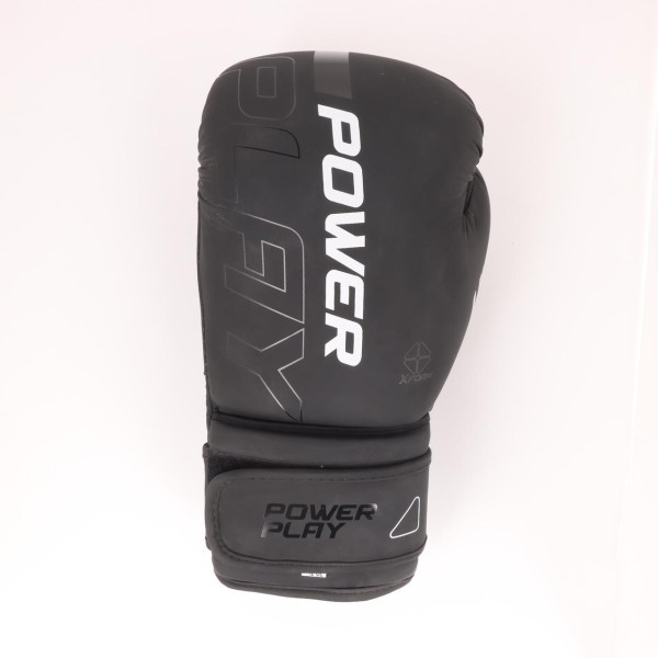 Боксерські рукавиці PowerPlay 3024 Ultra Mat Чорно-Білі 16 унцій
