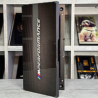 Нарди скляні у поєднанні з деревом BMW  60×30×6см на подарунок, фото 5