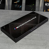 Нарди скляні у поєднанні з деревом BMW  60×30×6см на подарунок, фото 4