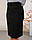 Жіноча класична спідниця кашемір чорна, фото 4