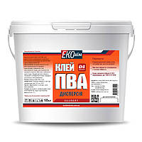Клей ПВА ЕКОхім Д4 "Експерт" 10 кг