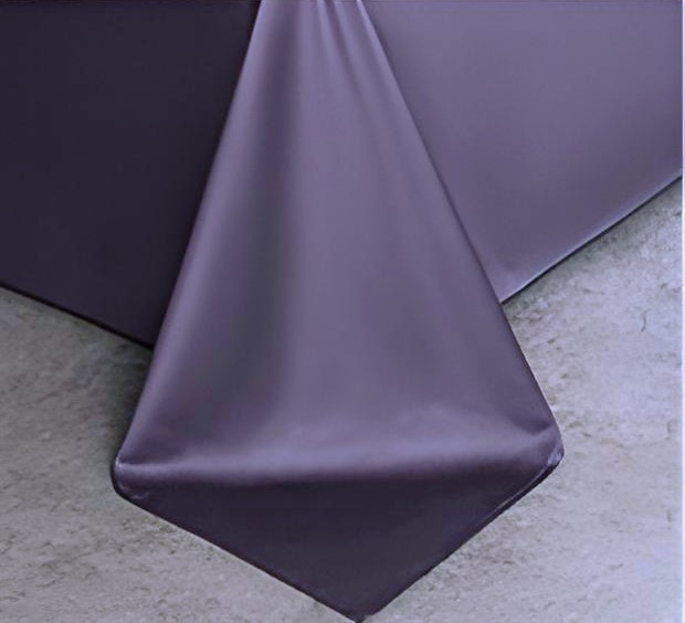 Простирадло 220х240см сатин Ярослав №9 сливовий, фото 1