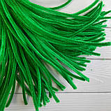 Синельне Дріття Темно Зелене 30 см - 95 - 100 шт, фото 2