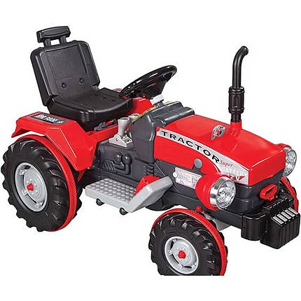Електромобіль Трактор дитячий Pilsan 05-210 Червоний, фото 1
