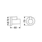 Декоративна накладка для змішувача HANSGROHE 13950990, фото 2