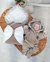 Преміальний комплект для новонароджених на виписку "Ніжність і затишок"