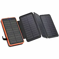 Солнечный PowerBank iBattery YD-820S с фонариком 26800 mAh black (витрина, без коробки)