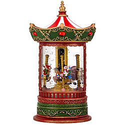 Новорічний ліхтар "Різдвяна карусель", 25 см 9152-012
