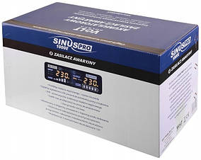 Джерело аварійного живлення ДБЖ UPS SINUS PRO 1000 E 12/230V (700/1000W) Volt Polska, фото 5