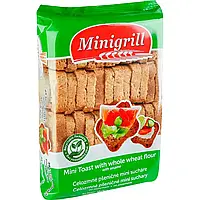 Тости Diatosta Mini grill пшеничні із цільного зерна міні, 90г