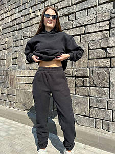 Теплий жіночий спортивний костюм флісовий новинка 2024