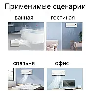 Настінний тепловентилятор з пультом 2000 Вт Wall Air Cooler, фото 10