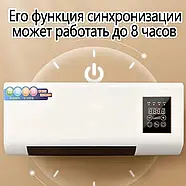 Настінний тепловентилятор з пультом 2000 Вт Wall Air Cooler, фото 5