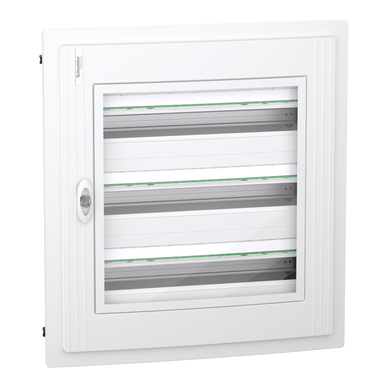 Щиток 72 модулі (3 ряди по 24 модулі) врізний з прозорими дверцятами, Schneider Electric серія PrismaSeT XS, LVSXP324, фото 1