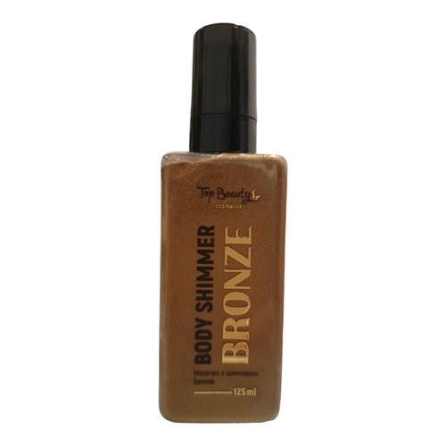 Top Beauty Body Shimmer Bronze Молочко з шимером Бронза, 125 мл