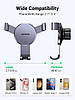 Автомобільний тримач Ugreen для смартфона з гравітаційним ефектом Space Grey (LP130), фото 7