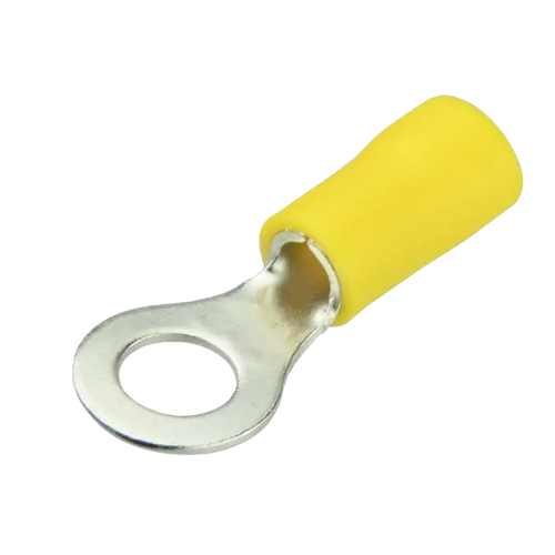 Наконечники під гвинт з ізоляцією RV 5,5-4 100шт/уп Аско, фото 1