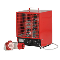 Тепловентилятор 4500W метал червоний АО ЭВО4,5/0,4(3х400В) УХЛ 3.1 ТЕРМІЯ, фото 3