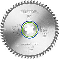 Пиляльний диск ALUMINIUM/PLASTICS HW 190 x 2.6 FF TF58 Festool 492051