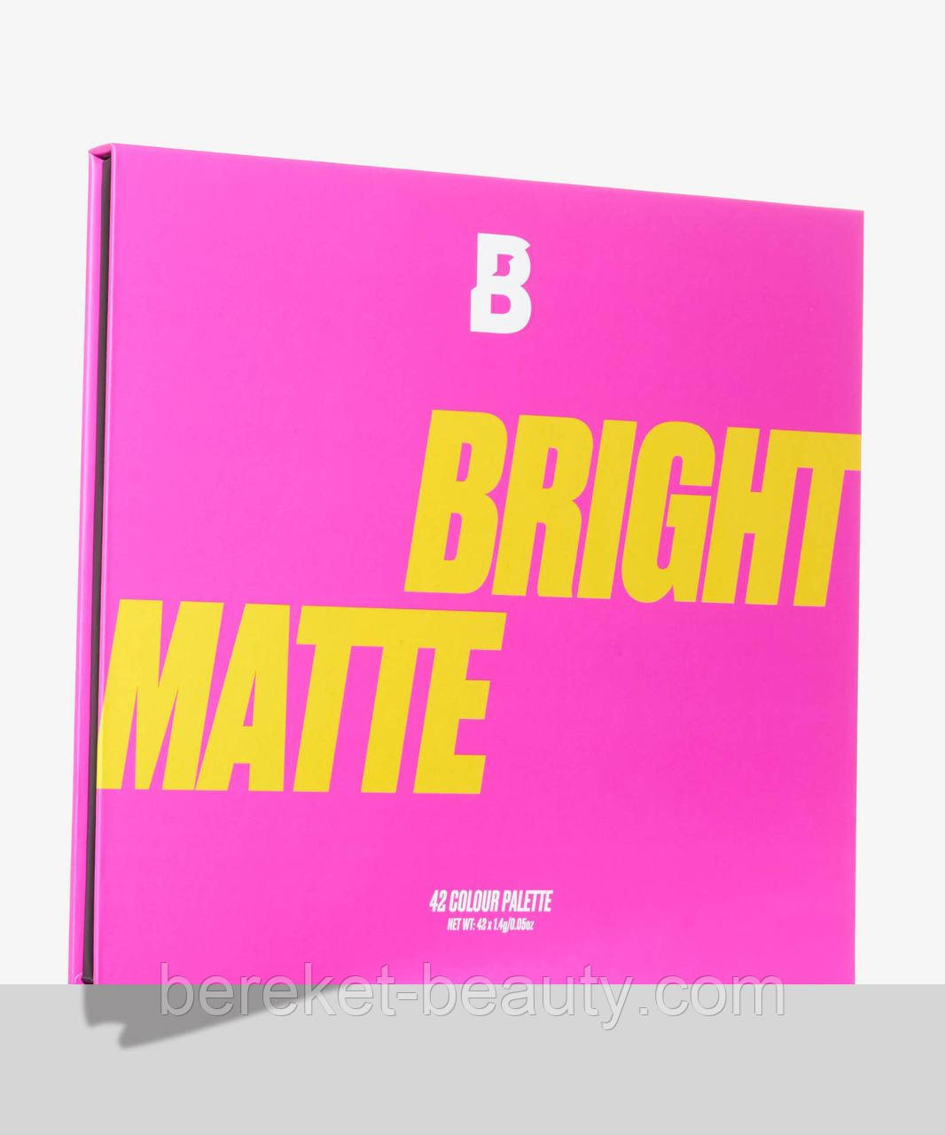 Палетка тіней Beauty Bay Bright Matte 42 Colour Palette