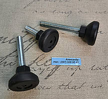 Ніжка меблева гвинтова різьба М8 65мм d30