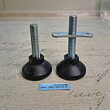 Ніжка меблева гвинтова різьба М8 55мм d30, фото 8