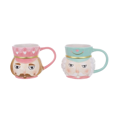 Кружка керамічна з об'ємним малюнком Лускунчик 500мл, 2 дизайну, фото 1