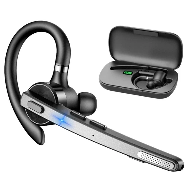 Бездротова bluetooth гарнітура New Bee M53 з функцією шумозаглушення Black (NB-M53), фото 1