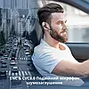 Бездротова bluetooth гарнітура New Bee M53 з функцією шумозаглушення Black (NB-M53), фото 8