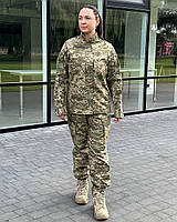 Тактичний статутний жіночий костюм ЗСУ Піксель мм14 Military