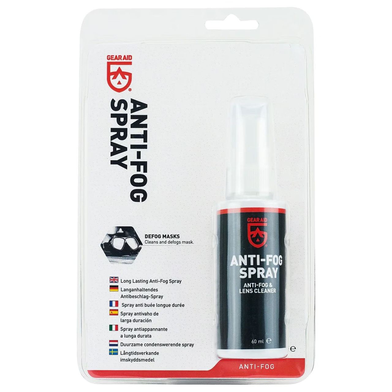Спрей анті-фог для оптики Gear Aid Anti-Fog 60 мл