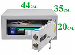 Меблевий сейф з німецьким ключовим замком і сталі 4мм.