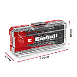 Набір свердел по дереву Einhell HSS, 10 шт, S-Case (108733), фото 3
