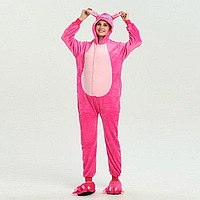 Пижама кигуруми Стич розового цвета комбинезон розовый кигуруми Стич пижама с капюшоном