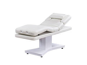 Стаціонарний масажний стіл кушетка косметологічна з електроприводом (3 мотори) BS-3805F Біла