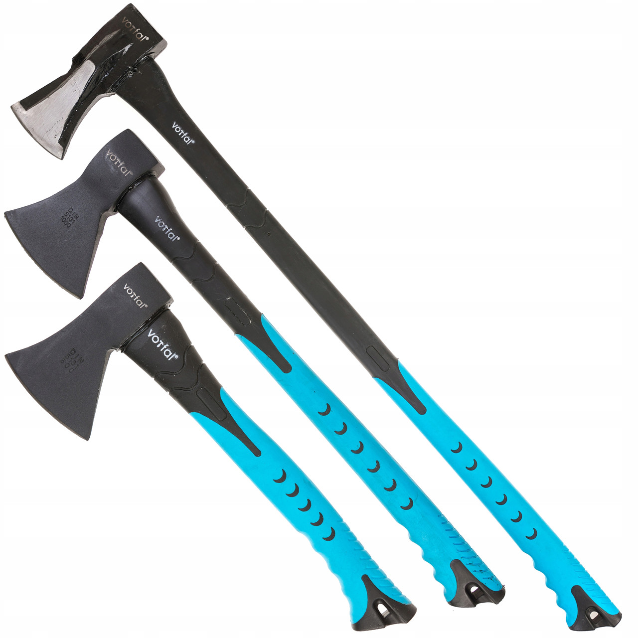 Набор топоров 3 шт  2 кг + 1 кг+ 0,6 кг  Vorfal V05333