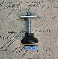 Ніжка для торговельного обладнання + кріпильна планка різьблення М8 75мм d30