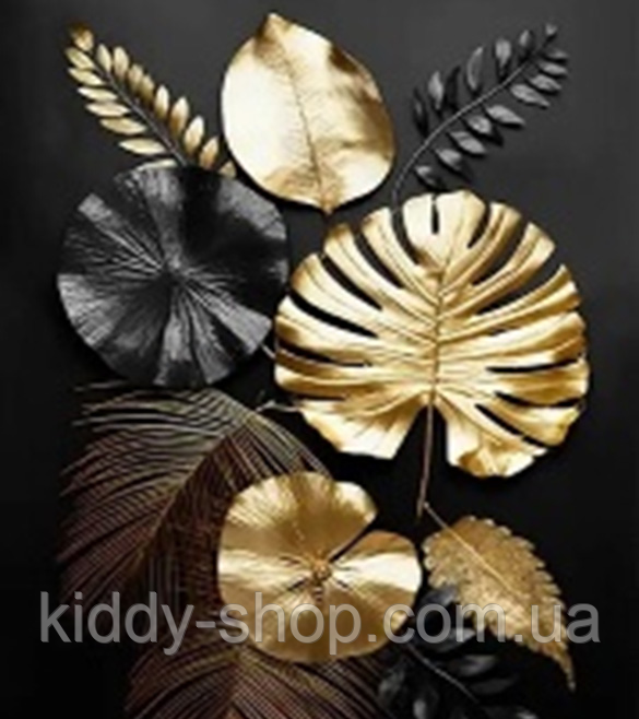 Алмазна вишивка. Картина на підрамнику "Золота композиція" , розмір 40х50, фото 1