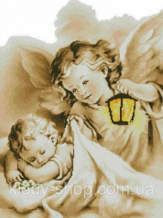 Алмазна вишивка. Картина на підрамнику "Світлих снів" , розмір 40х50, фото 1