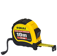 Рулетка 10,0 м * 25 мм, Shiftlock, "Sigma" (3815101)
