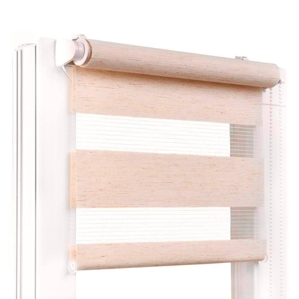 Роллеты День Ночь Жалюзи Рулонная штора День-Ночь Коричневая - фото 1 - id-p2377936424