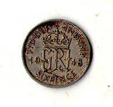 Велика Британія › Король Георг VI 6 пенсів, 1949-1952 №2116, фото 3