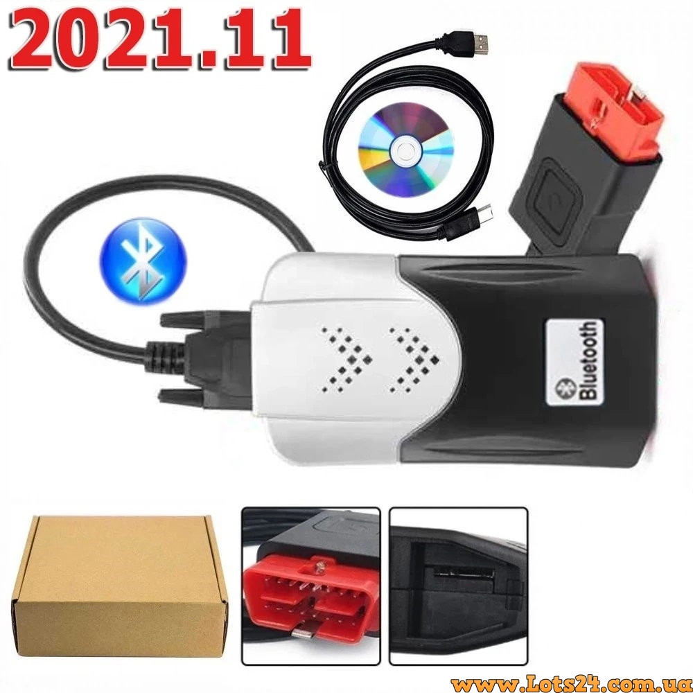 Автосканер Delphi DS150E OBD2 Bluetooth USB мультимарочний діагностичний авто сканер делфі  блутуз сканер дельфі для авто obdii